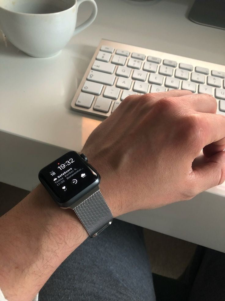 Silver Strap Stainless steel