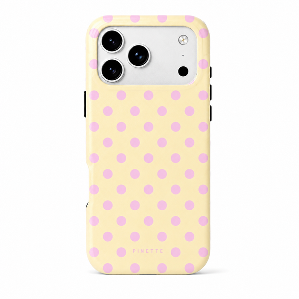 Butter Yellow Polka Dot