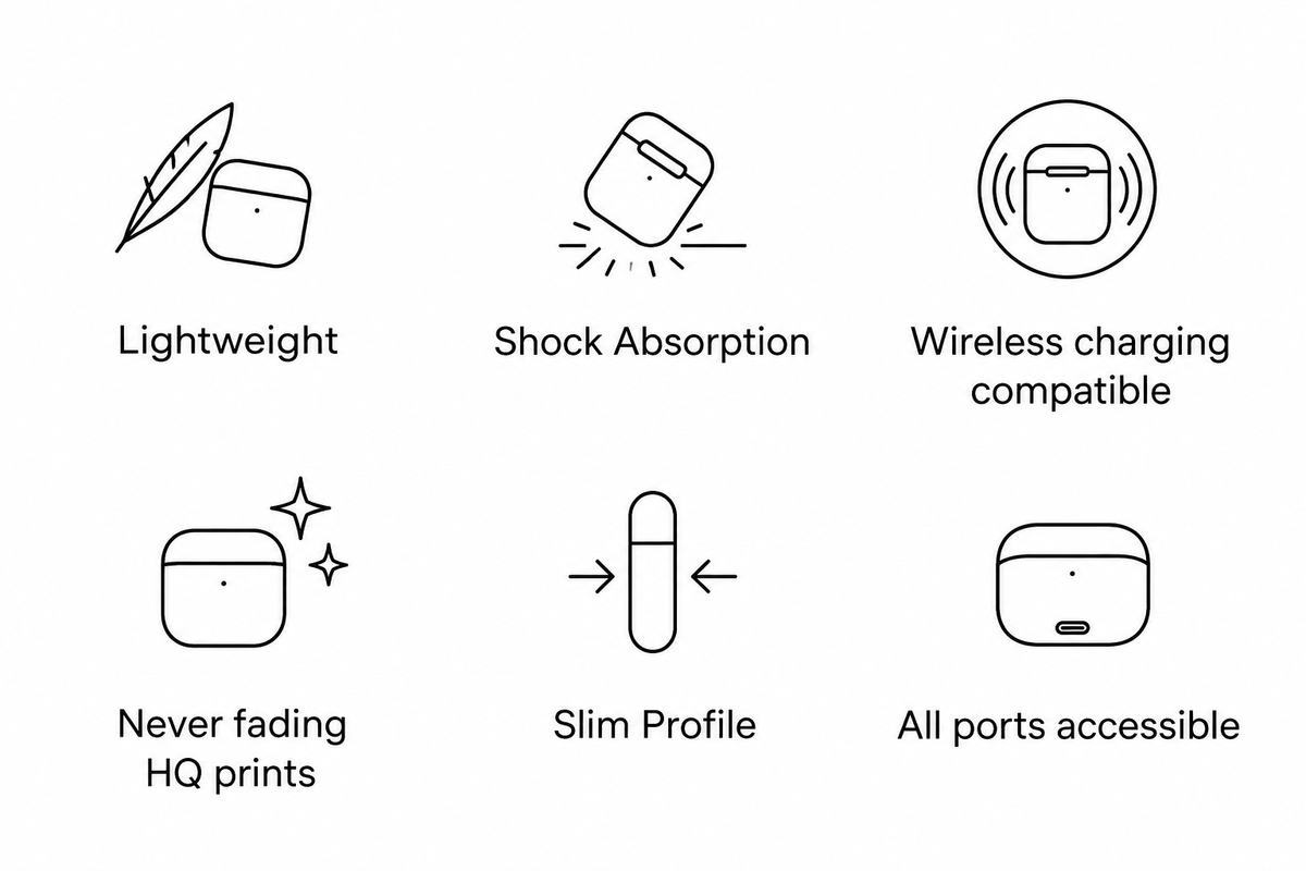 AirPods case features