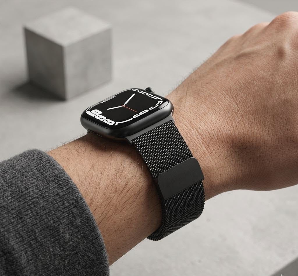 Black Strap Stainless steel