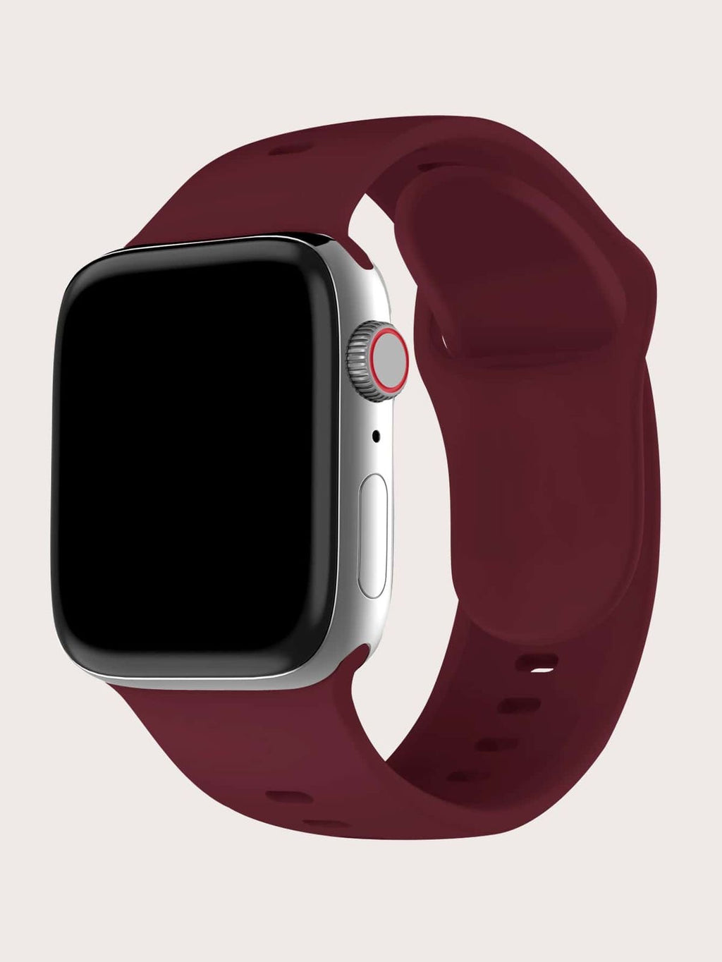 Silicon Burgundy Strap
