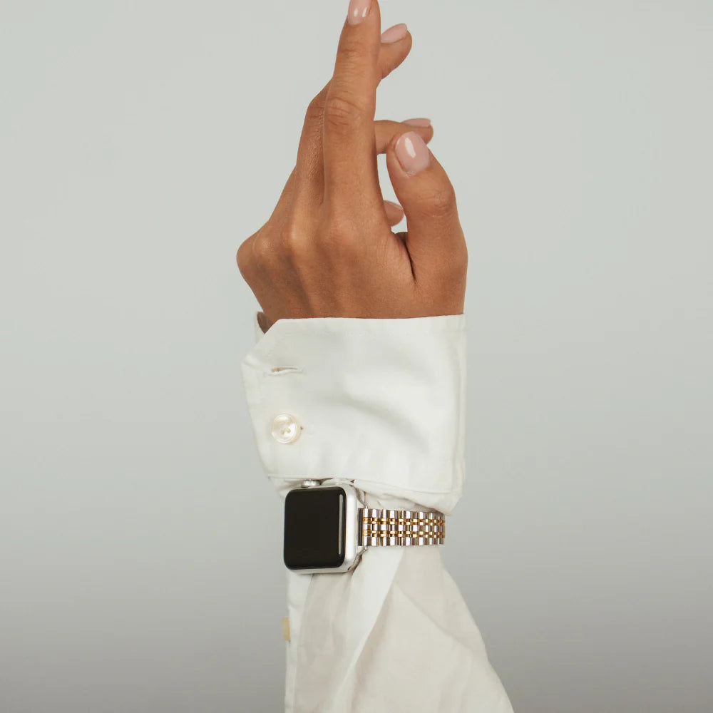 Slim Stainless Steel Apple Watch Strap