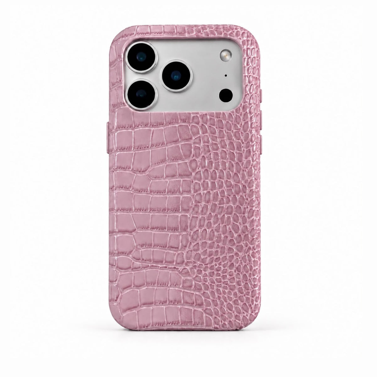 Pink Croc iPhone case